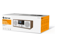 Denver Wieża stereo Denver MIR-270DW z radiem internetowym dark woo - 1535100 - zdjęcie 9